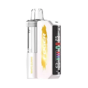 White Gummy Foger Switch 30K Puffs Pod Kit